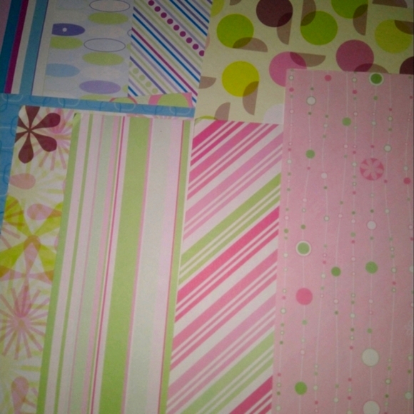 Colorful Patterned Scrapbook Paper - Picture 3 of 7